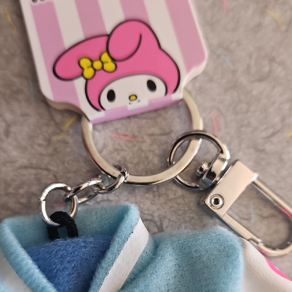 Sanrio My Melody Blue and White Jacket Keychain - Picture 5 of 14